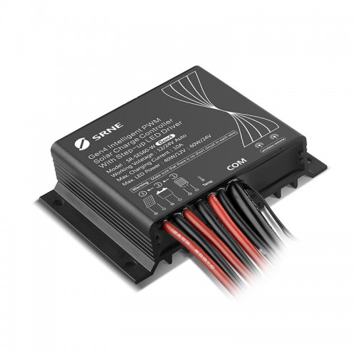 PWM Solar Charge Controller With PIRWB Sensor SES60