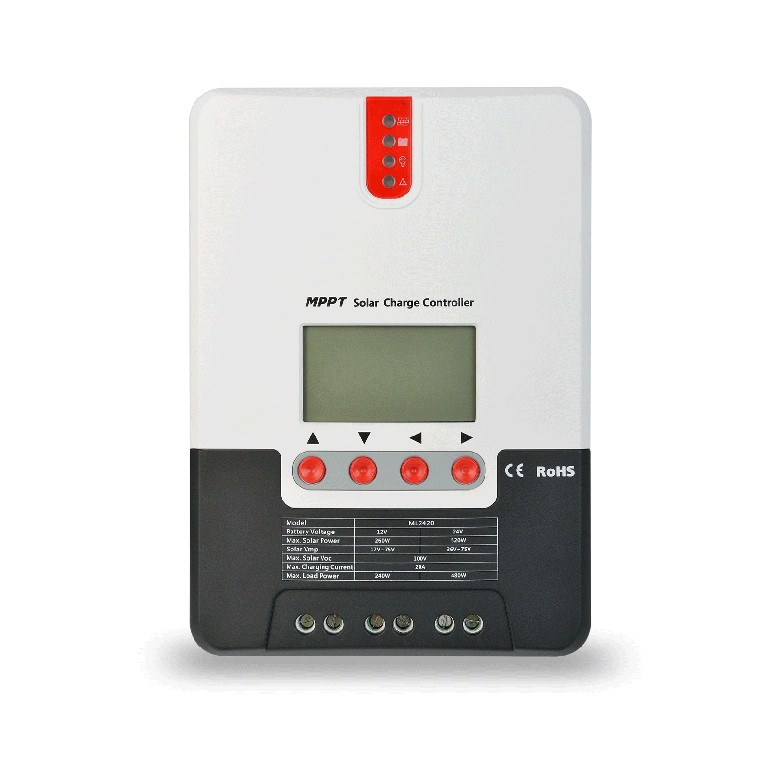 Solar Panel Mppt Charge Controller With Monitoring Features The Power 