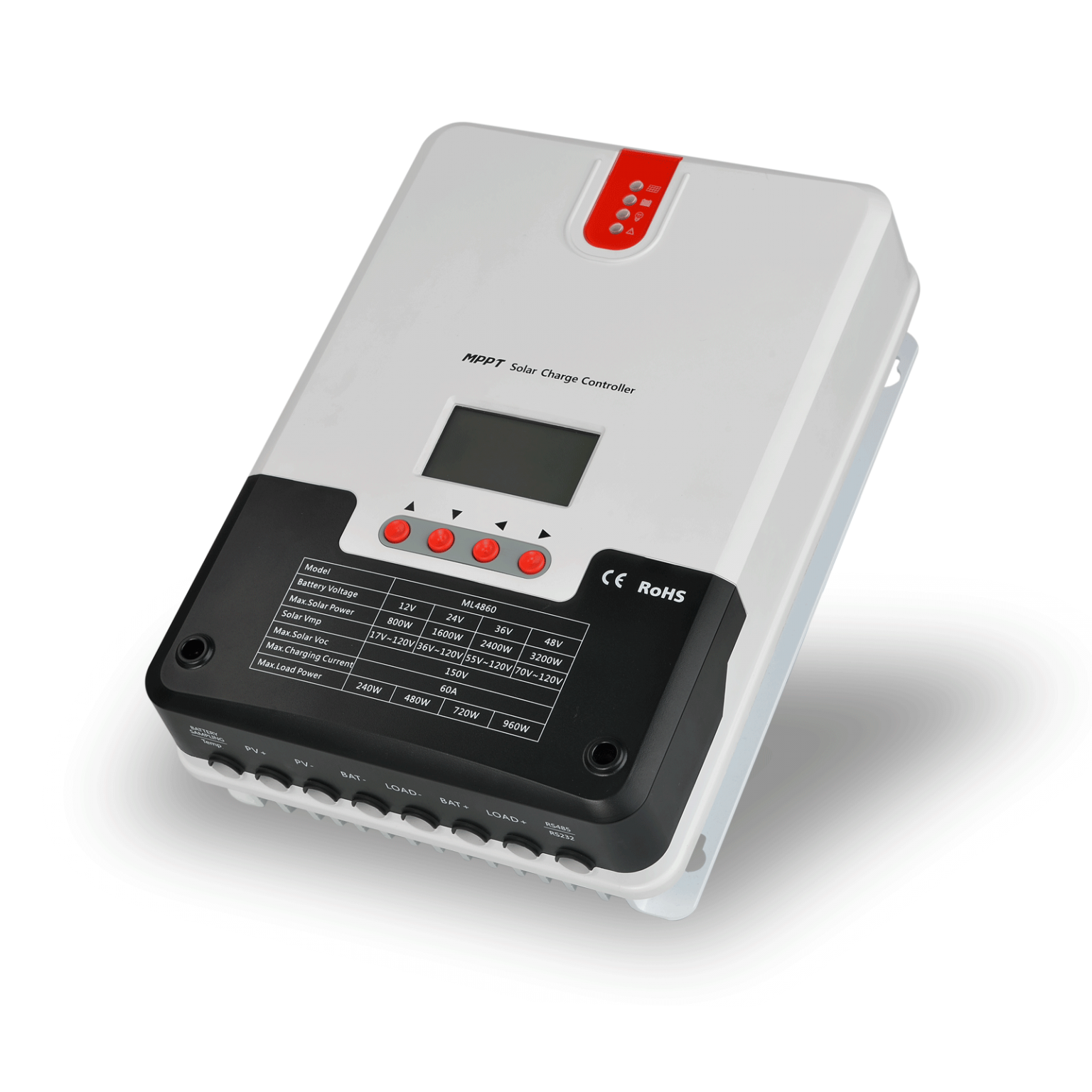 MPPT Solar Charge Controller ML4860 - SRNE Solar
